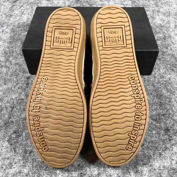 Civic Duty Shoes Women's Size 8 Paper Bag‎ Navy Blue CDL103 Tyvek Upper Casual - Picture 11 of 11